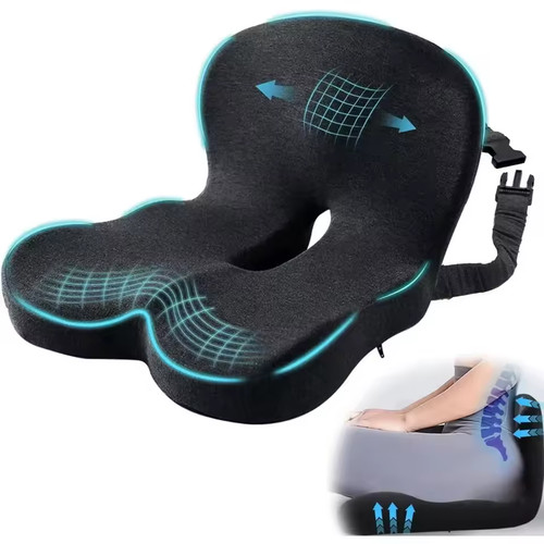 Shaped memory foam seat - l-shaped,